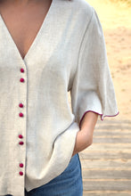 Load image into Gallery viewer, BLUSA TEODORA - PIEDRA -
