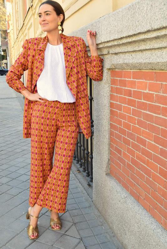 PANTALONES SOL -  ROSA Y VERDE -