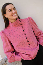 BLUSA VICTORIA - LUNARES ROSA