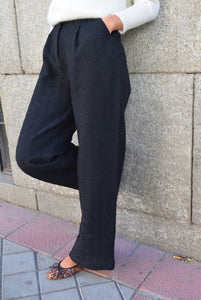 ITZIAR PANTS - BLACK -