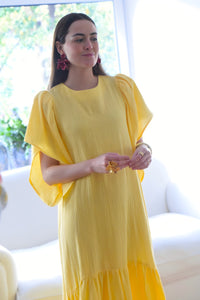 VESTIDO FILIPA - AMARILLO - PREORDER 14 MARZO