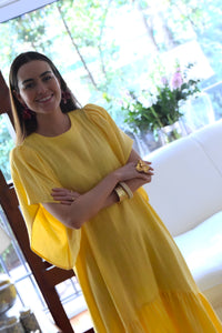 VESTIDO FILIPA - AMARILLO - PREORDER 14 MARZO