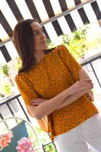 BLUSA FILIPA - ANIMAL PRINT - PRERODER 14 MARZO