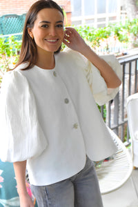 BLUSA HILDA - BLANCA