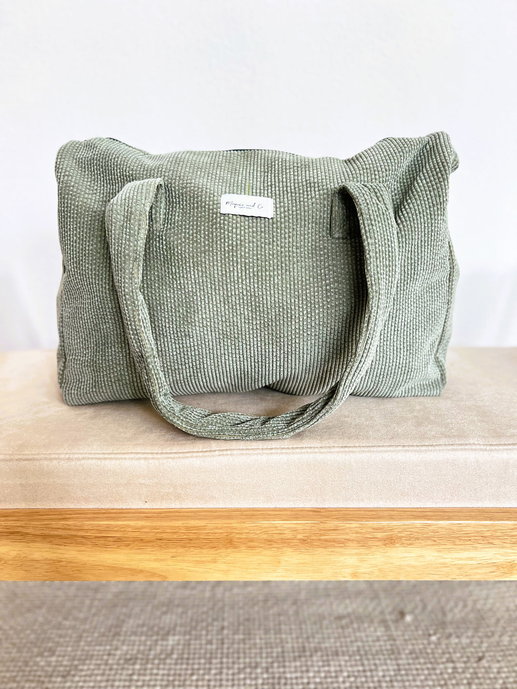 BOLSA CAROLA -  PANA VERDE